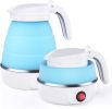 Foldable Electric Kettle, Camping Kettle, Mini Travel Kettle, Silicone Electric Water Boiler, Tea, Coffee Kettle